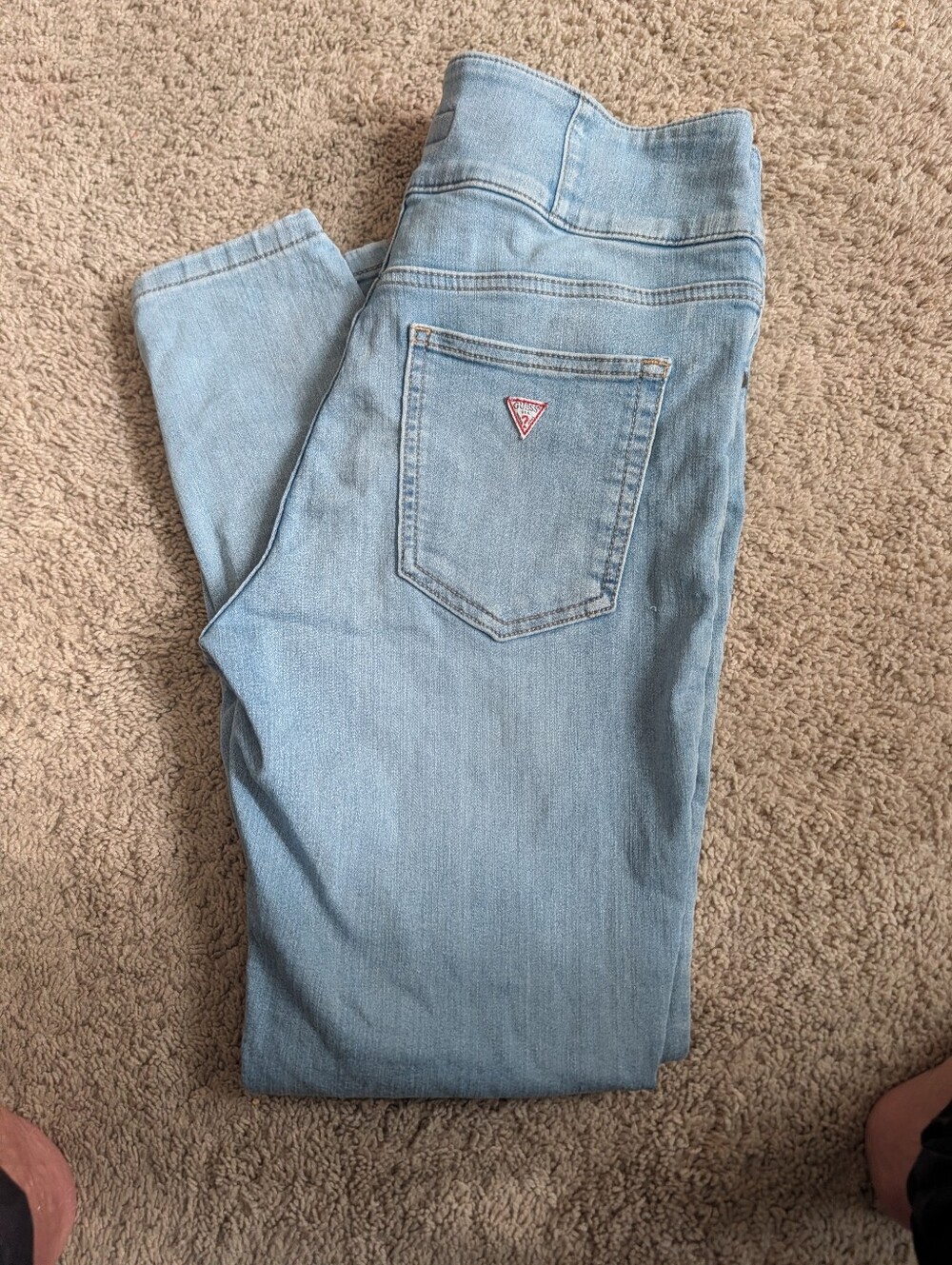 Guess Los Angeles Ultra High-Rise Skinny Jeans